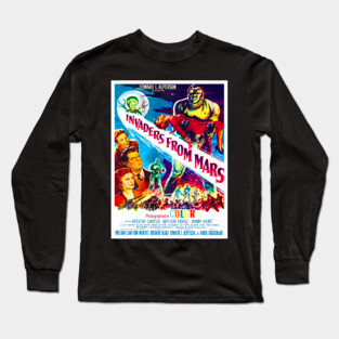 Invaders from Mars Long Sleeve T-Shirt
