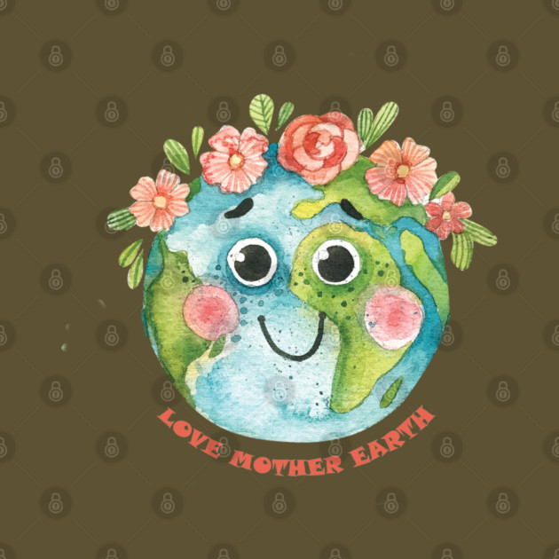 Love Mother Earth Design on EarthDay by C.Code