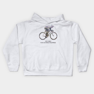 Save Earth, So we can always keep biking Kids Hoodie