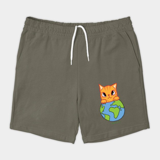 Green It! A cute cat design on shirts, hoodies, Mugs, phone and laptop covers by C.Code