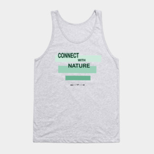 Connection sign with nature design on shirts, hoodies, Mugs, Masks and more Tank Top