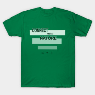 Connection sign with nature design on shirts, hoodies, Mugs, Masks and more T-Shirt