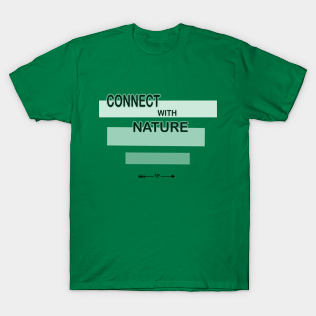 Connection sign with nature design on shirts, hoodies, Mugs, Masks and more T-Shirt by C.Code