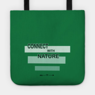 Connection sign with nature design on shirts, hoodies, Mugs, Masks and more Tote