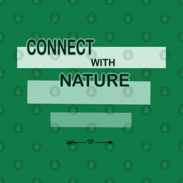 Connection sign with nature design on shirts, hoodies, Mugs, Masks and more by C.Code