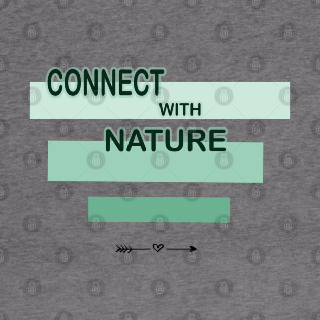 Connection sign with nature design on shirts, hoodies, Mugs, Masks and more by C.Code