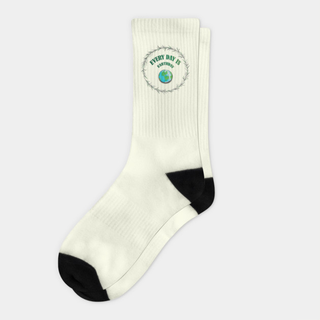 Everyday is Earthday Socks by C.Code