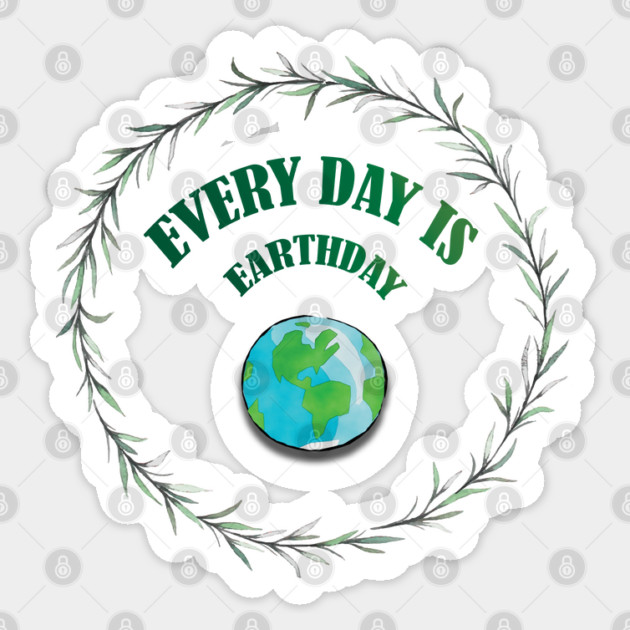 Everyday is Earthday Sticker by C.Code