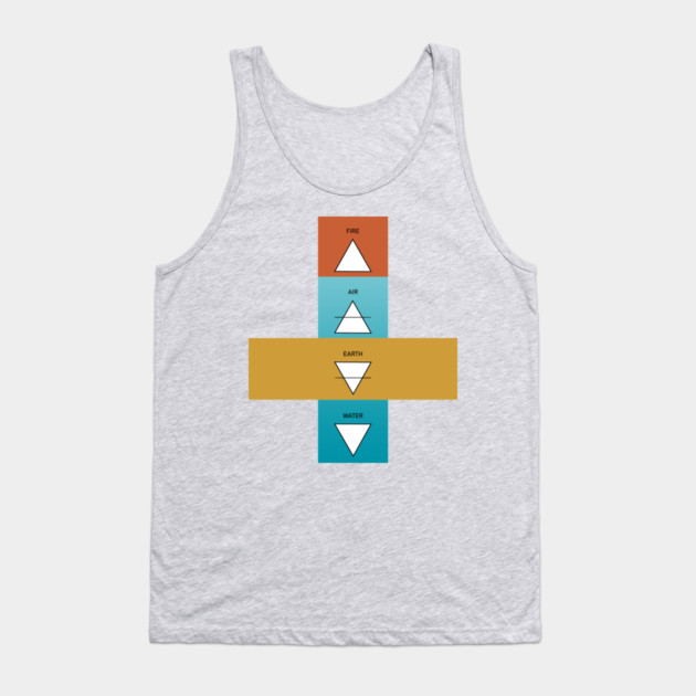 4 elements of life design shirt, hoodie, phone and laptop cover Tank Top by C.Code