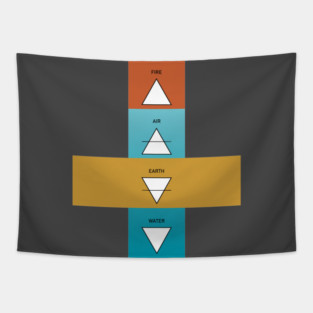 4 elements of life design shirt, hoodie, phone and laptop cover Tapestry