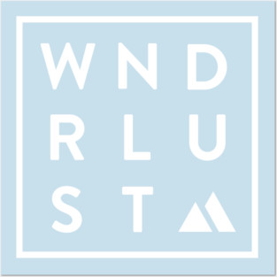 Wanderlust Mountains Posters and Art