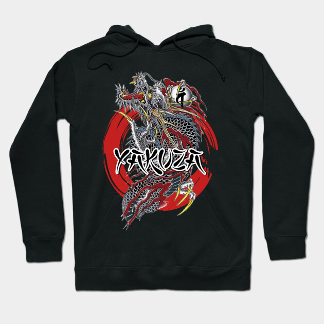 Yakuza Dragon Yakuza Hoodie TeePublic