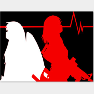 Angel Beats Minimalist Posters and Art