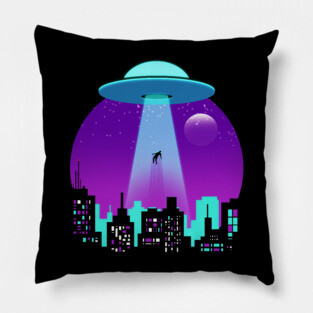 UFO Abduction - Alien Abduction Beam Pillow