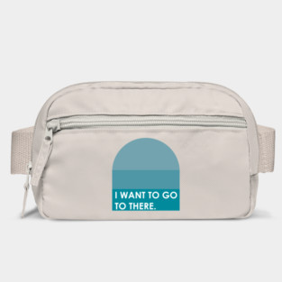 I Want to Go To There | 30 Rock | Liz Lemon Funny Quote T-shirt Bag