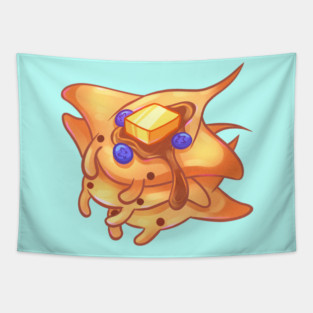 Pancake Manta Rays Tapestry