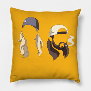 Jay & Silent Minimalism Pillow