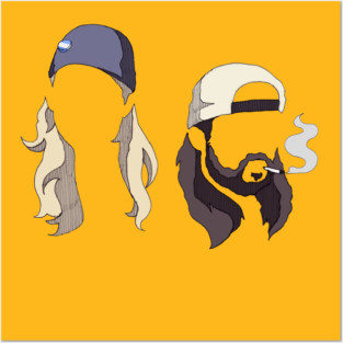 Jay & Silent Minimalism Posters and Art