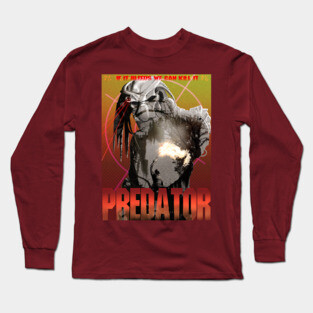 PREDATOR poster Long Sleeve T-Shirt