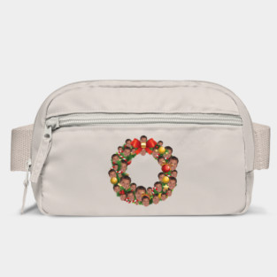 David Hasselhoff Multiface Christmas Wreath Bag