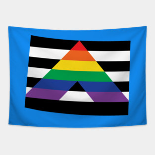 Colorado Straight Ally Pride Tapestry