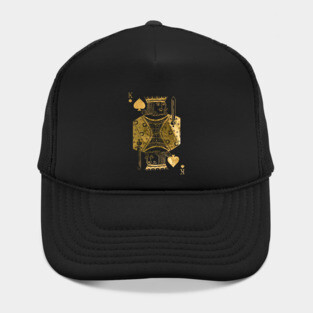 King Pikes - Golden playing cards Hat