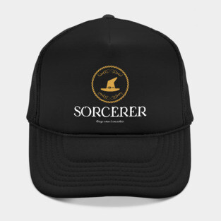Sorcerer Sorcerers Magic Dungeons Crawler and Dragons Slayer Hat