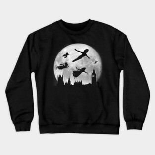 Flying over Big Ben Crewneck Sweatshirt