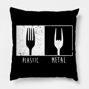 Metal Fork Pillow