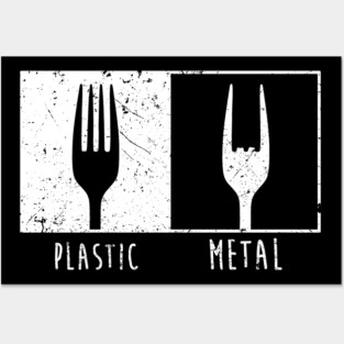 Metal Fork Posters and Art