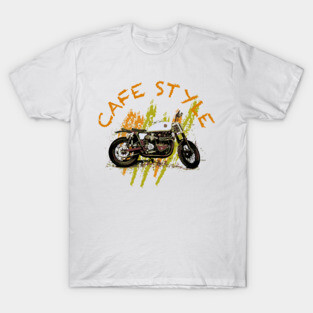 Cafe Racer Bike T-Shirt