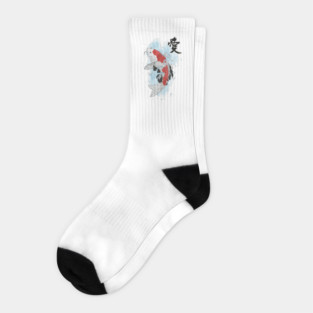 Japanese Koi fish Socks