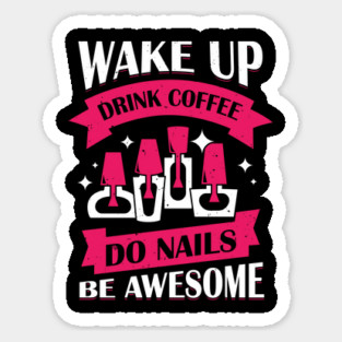 Manicure Nail Tech Manicurist Gift Sticker