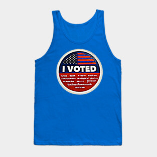 I Voted Tank Top