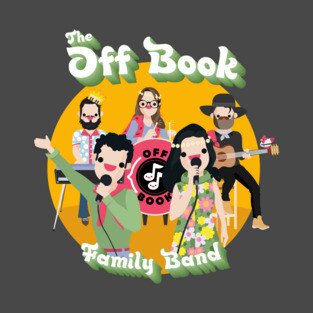 The Off Book Family Band T-Shirt