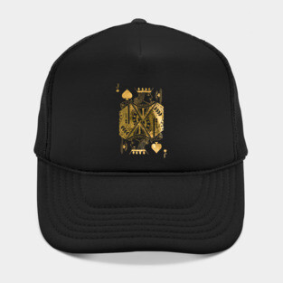 Jack Pikes - Golden playing cards Hat