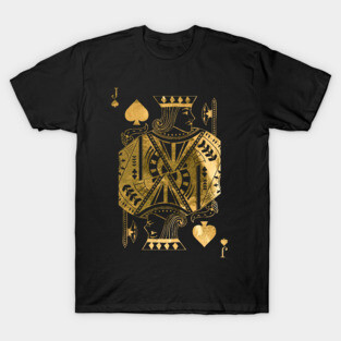 Jack Pikes - Golden playing cards T-Shirt