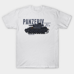 Panzer IV Ausf.E T-Shirt