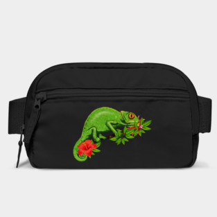 Chameleon, Floral Tropical, Reptile Bag