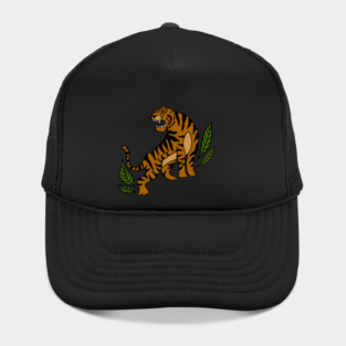 Tiger Big Cat, Tropical Animal Hat