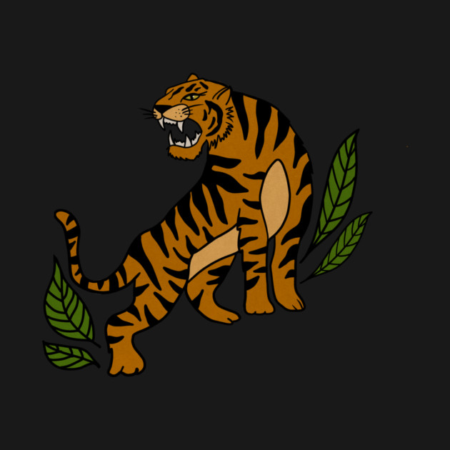 Tiger Big Cat, Tropical Animal by logiamerch