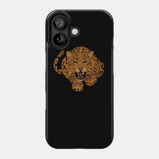 Leopard Stalking, Tropical Animal, Love Cats Phone Case