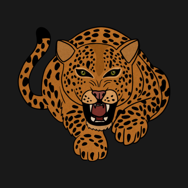 Leopard Stalking, Tropical Animal, Love Cats by logiamerch