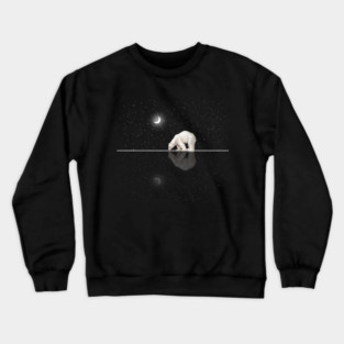 Starry Night Reflection Crewneck Sweatshirt