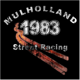 Mulholland Street Racing Posters and Art