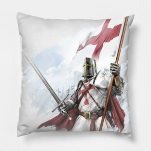 Templar Knight Pillow