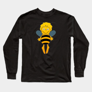 Maya Bee Happy Long Sleeve T-Shirt