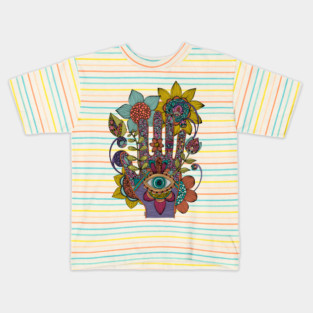 Hamsa Eye Kids T-Shirt