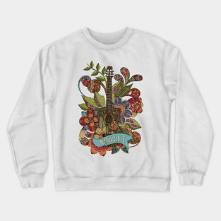 Nashville guitar Crewneck Sweatshirt