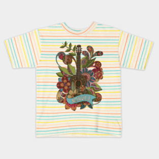 Nashville guitar Kids T-Shirt